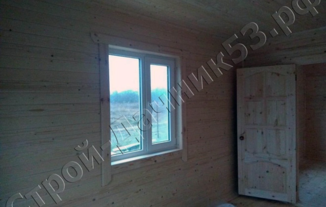 4 Каркасно-щитовой дом 7×5, 35 м², Псковская область, деревня Палкино (4)